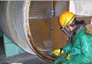 高压水射流清洗换热器